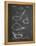 PP9 Chalkboard-Borders Cole-Framed Premier Image Canvas