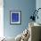 PP9 Faded Blueprint-Borders Cole-Framed Giclee Print displayed on a wall