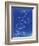 PP9 Faded Blueprint-Borders Cole-Framed Giclee Print