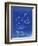 PP9 Faded Blueprint-Borders Cole-Framed Giclee Print