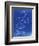 PP9 Faded Blueprint-Borders Cole-Framed Giclee Print