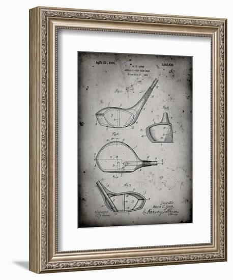 PP9 Faded Grey-Borders Cole-Framed Giclee Print