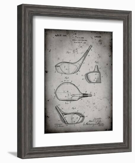 PP9 Faded Grey-Borders Cole-Framed Giclee Print