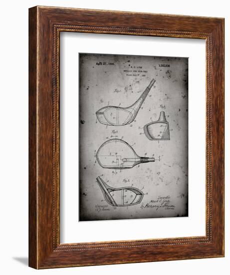 PP9 Faded Grey-Borders Cole-Framed Giclee Print