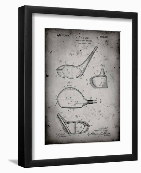 PP9 Faded Grey-Borders Cole-Framed Giclee Print