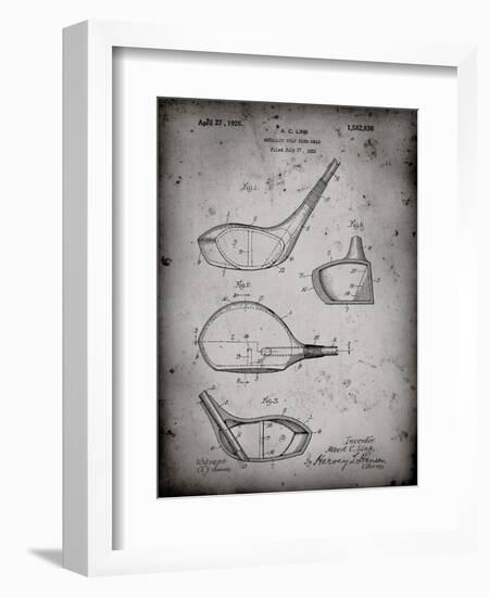 PP9 Faded Grey-Borders Cole-Framed Giclee Print