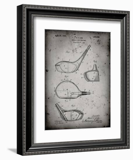 PP9 Faded Grey-Borders Cole-Framed Giclee Print