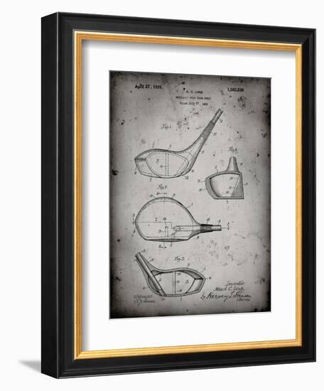 PP9 Faded Grey-Borders Cole-Framed Giclee Print