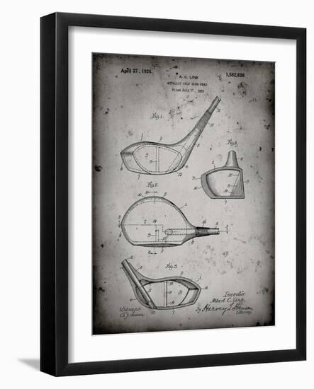 PP9 Faded Grey-Borders Cole-Framed Giclee Print