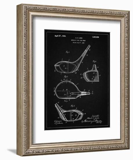 PP9 Vintage Black-Borders Cole-Framed Giclee Print