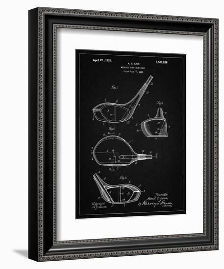 PP9 Vintage Black-Borders Cole-Framed Giclee Print