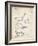 PP9 Vintage Parchment-Borders Cole-Framed Giclee Print