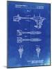 PP95-Faded Blueprint Star Wars Nebulon B Escort Frigate Poster-Cole Borders-Mounted Giclee Print