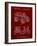 PP951-Burgundy Mattel Kids Dump Truck Patent Poster-Cole Borders-Framed Giclee Print