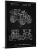PP951-Vintage Black Mattel Kids Dump Truck Patent Poster-Cole Borders-Mounted Giclee Print