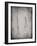 PP970-Faded Grey Night Stick Patent Poster-Cole Borders-Framed Giclee Print