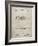 PP992-Sandstone Pocket Transit Compass 1919 Patent Poster-Cole Borders-Framed Giclee Print