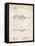 PP992-Vintage Parchment Pocket Transit Compass 1919 Patent Poster-Cole Borders-Framed Premier Image Canvas