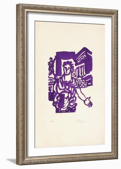 PR - Brutus-Charles Lapicque-Framed Limited Edition