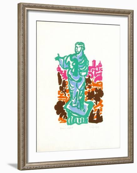 PR - L'orateur-Charles Lapicque-Framed Limited Edition