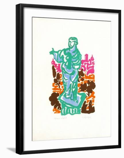 PR - L'orateur-Charles Lapicque-Framed Limited Edition