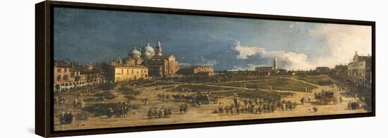 Prà Della Valle in Padua, 1740S-Canaletto-Framed Premier Image Canvas