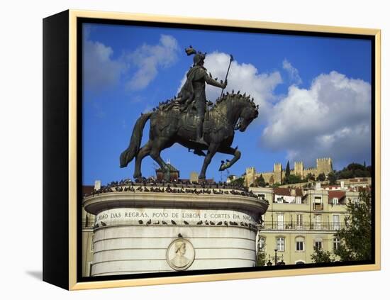 Praca Da Figueira, Lisbon, Portugal, Europe-Jeremy Lightfoot-Framed Premier Image Canvas