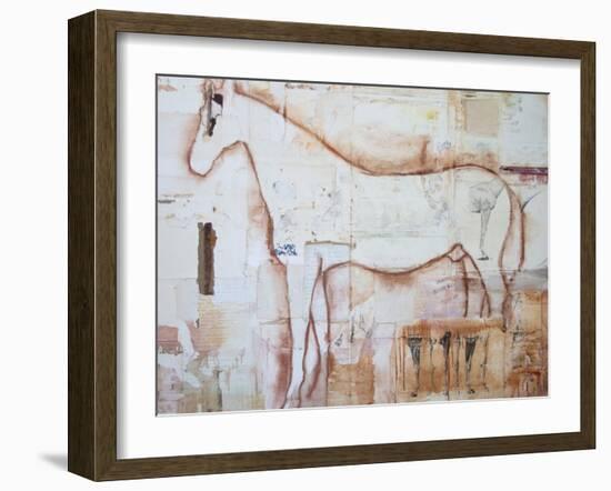 Practical Horse Keeper-Susan Friedman-Framed Art Print