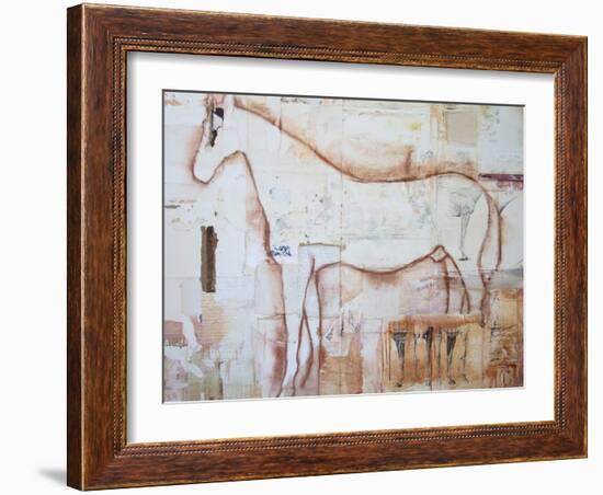 Practical Horse Keeper-Susan Friedman-Framed Art Print