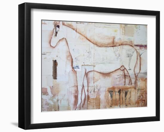 Practical Horse Keeper-Susan Friedman-Framed Art Print