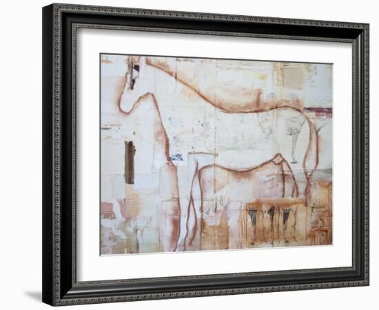 Practical Horse Keeper-Susan Friedman-Framed Art Print