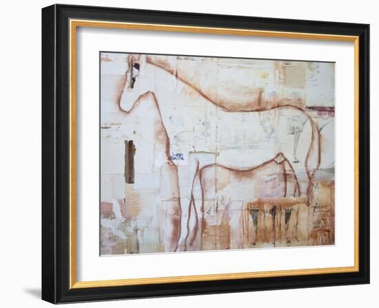 Practical Horse Keeper-Susan Friedman-Framed Art Print