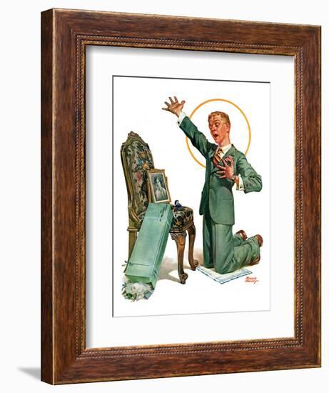 "Practice Proposal,"April 30, 1927-Frederic Stanley-Framed Giclee Print