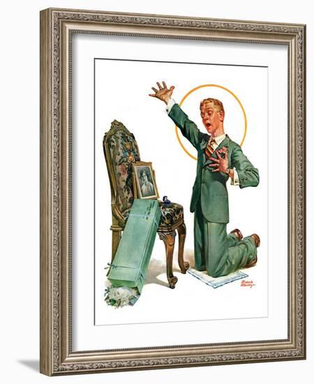 "Practice Proposal,"April 30, 1927-Frederic Stanley-Framed Giclee Print