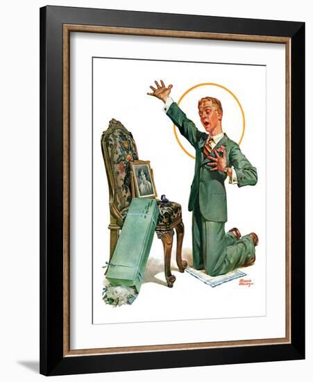 "Practice Proposal,"April 30, 1927-Frederic Stanley-Framed Giclee Print