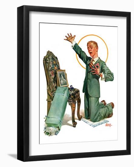 "Practice Proposal,"April 30, 1927-Frederic Stanley-Framed Giclee Print