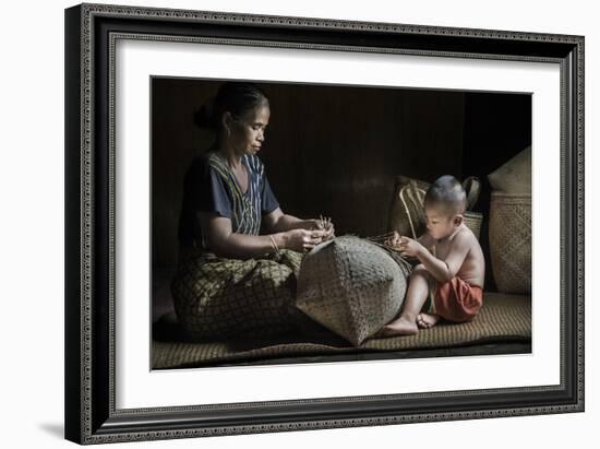 Practice-Dodyherawan-Framed Photographic Print