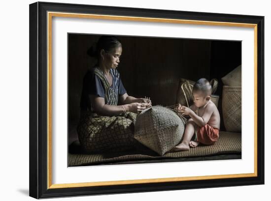 Practice-Dodyherawan-Framed Photographic Print