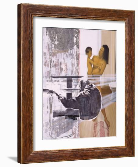 Practicing for the Championship, 1999-Aris Kalaizis-Framed Giclee Print