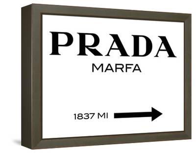 Prada Marfa Sign Stretched Canvas Print Elmgreen And Dragset Art Com