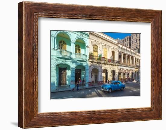 Prado (Paseo De Marti), La Habana Vieja (Old Havana), Havana, Cuba, West Indies, Caribbean-Alan Copson-Framed Photographic Print