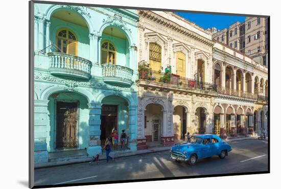 Prado (Paseo De Marti), La Habana Vieja (Old Havana), Havana, Cuba, West Indies, Caribbean-Alan Copson-Mounted Photographic Print