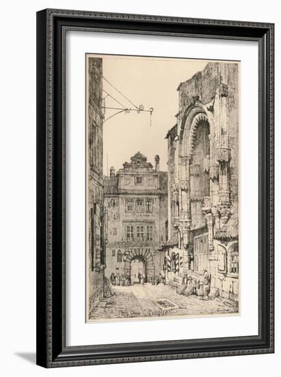 'Prague', c1820 (1915)-Samuel Prout-Framed Giclee Print