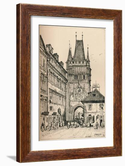 'Prague', c1820 (1915)-Samuel Prout-Framed Giclee Print