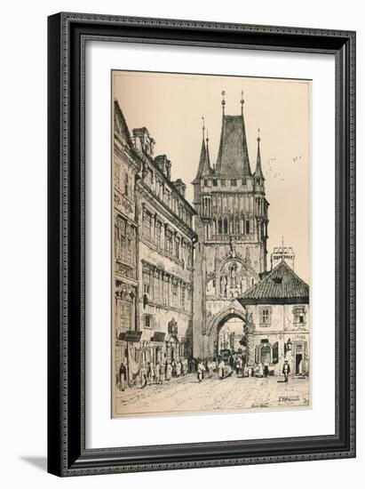 'Prague', c1820 (1915)-Samuel Prout-Framed Giclee Print