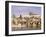 Prague Castle, Charles Bridge, Vltava River and Suburb of Mala Strana, Prague, Czech Republic-Richard Nebesky-Framed Photographic Print