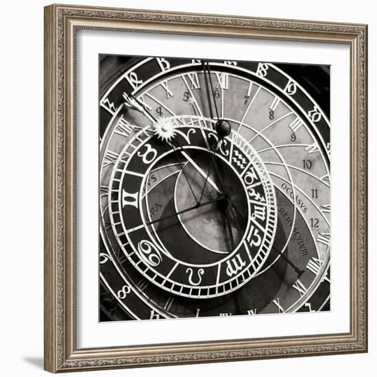 Prague Clock I-Jim Christensen-Framed Photographic Print