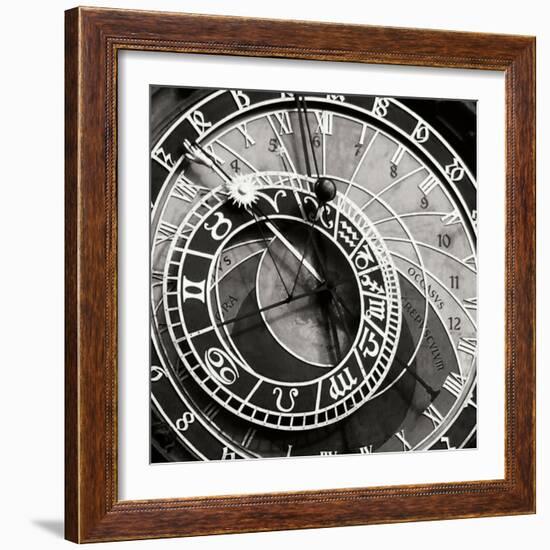 Prague Clock I-Jim Christensen-Framed Photographic Print