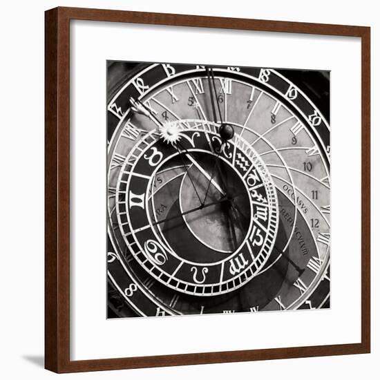 Prague Clock I-Jim Christensen-Framed Photographic Print