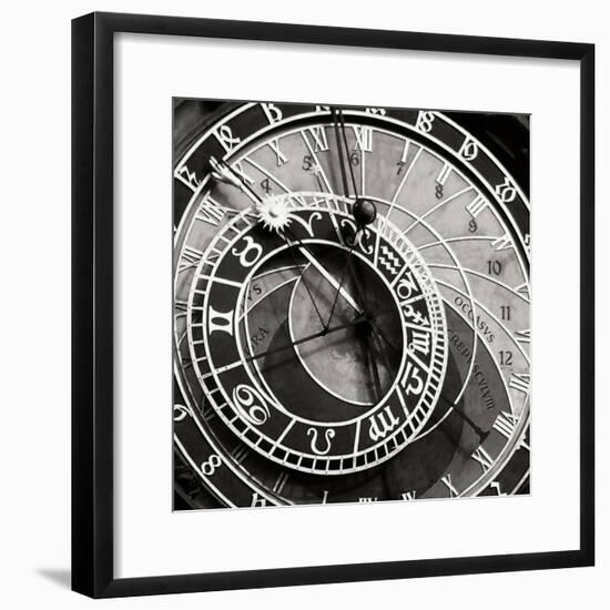 Prague Clock I-Jim Christensen-Framed Photographic Print